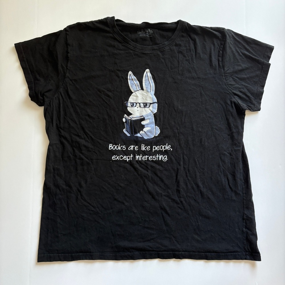 Unisex Books Are Like People, Except Interesting Funny Tee